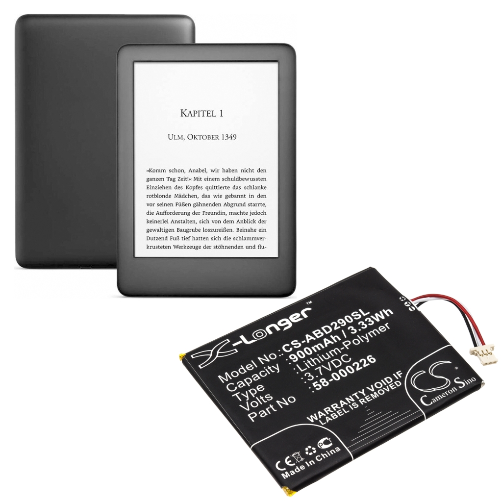 Ebook, eReader Akkus Amazon CS-ABD290SL