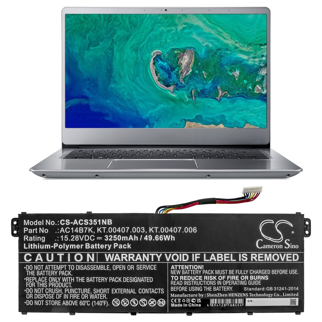 Laptop Akkus Acer CS-ACS351NB