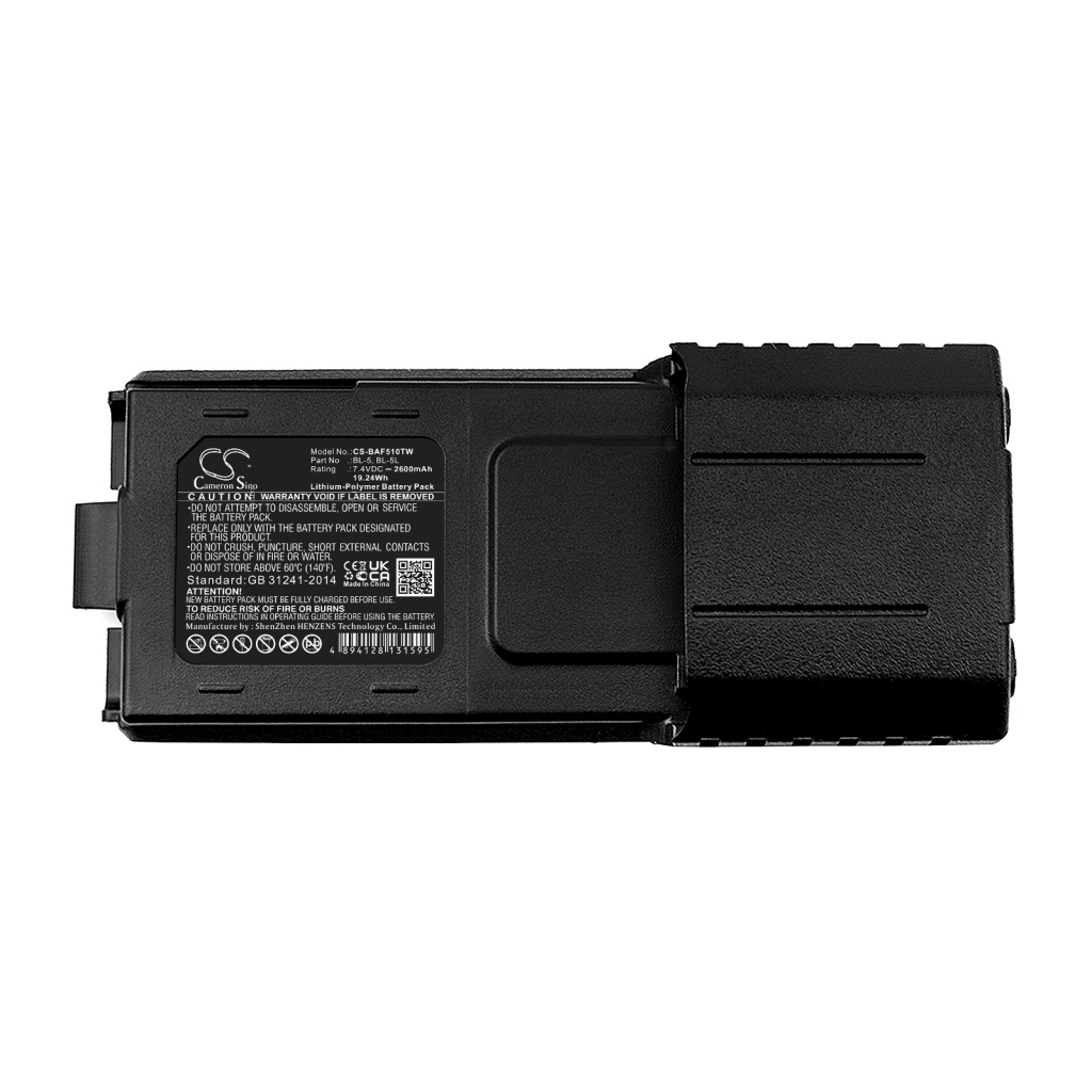 Walkie-Talkie Akkus Baofeng CS-BAF510TW