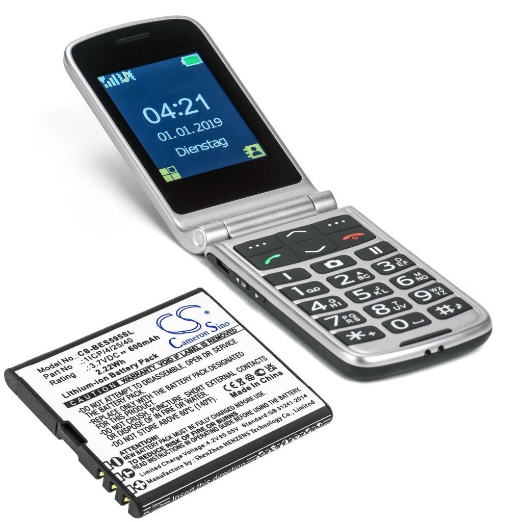 Handy Akkus Bea-fon CS-BES595SL