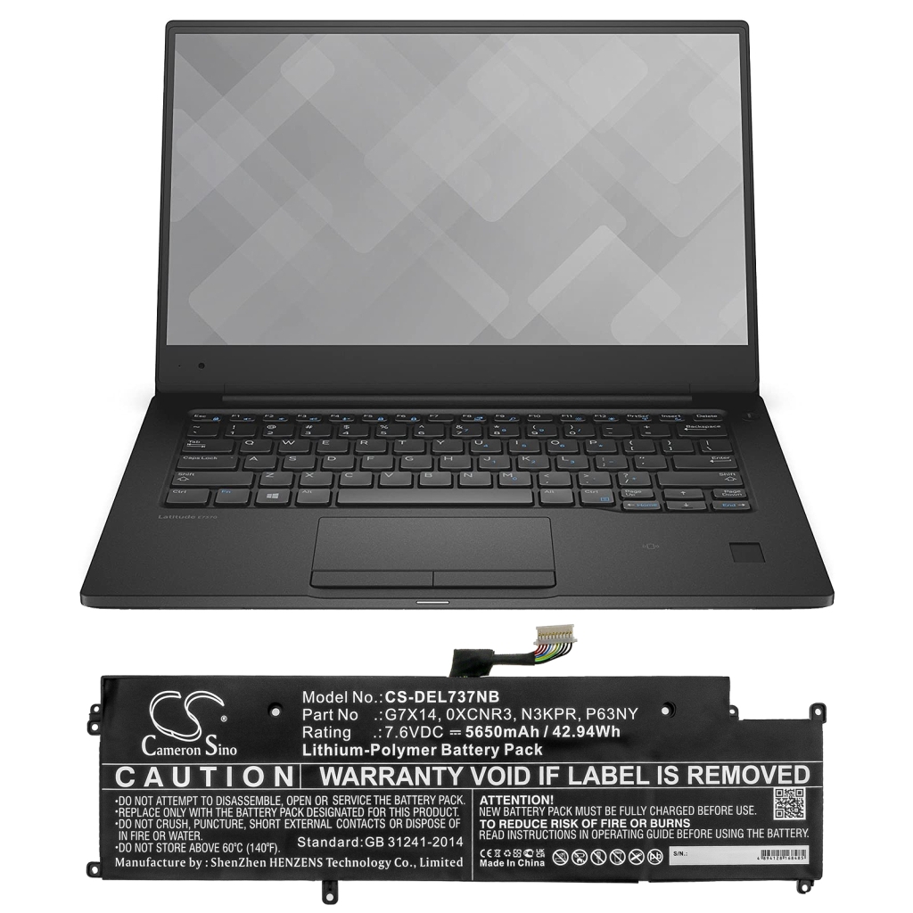 Laptop Akkus DELL CS-DEL737NB