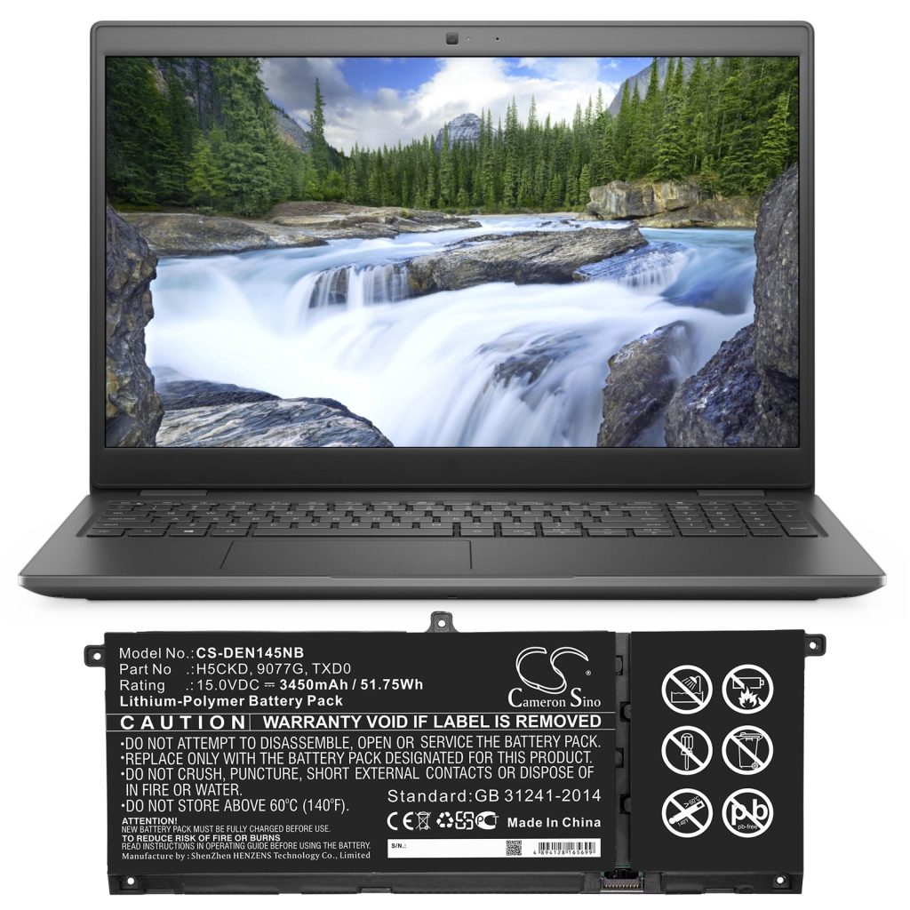 Laptop Akkus DELL CS-DEN145NB