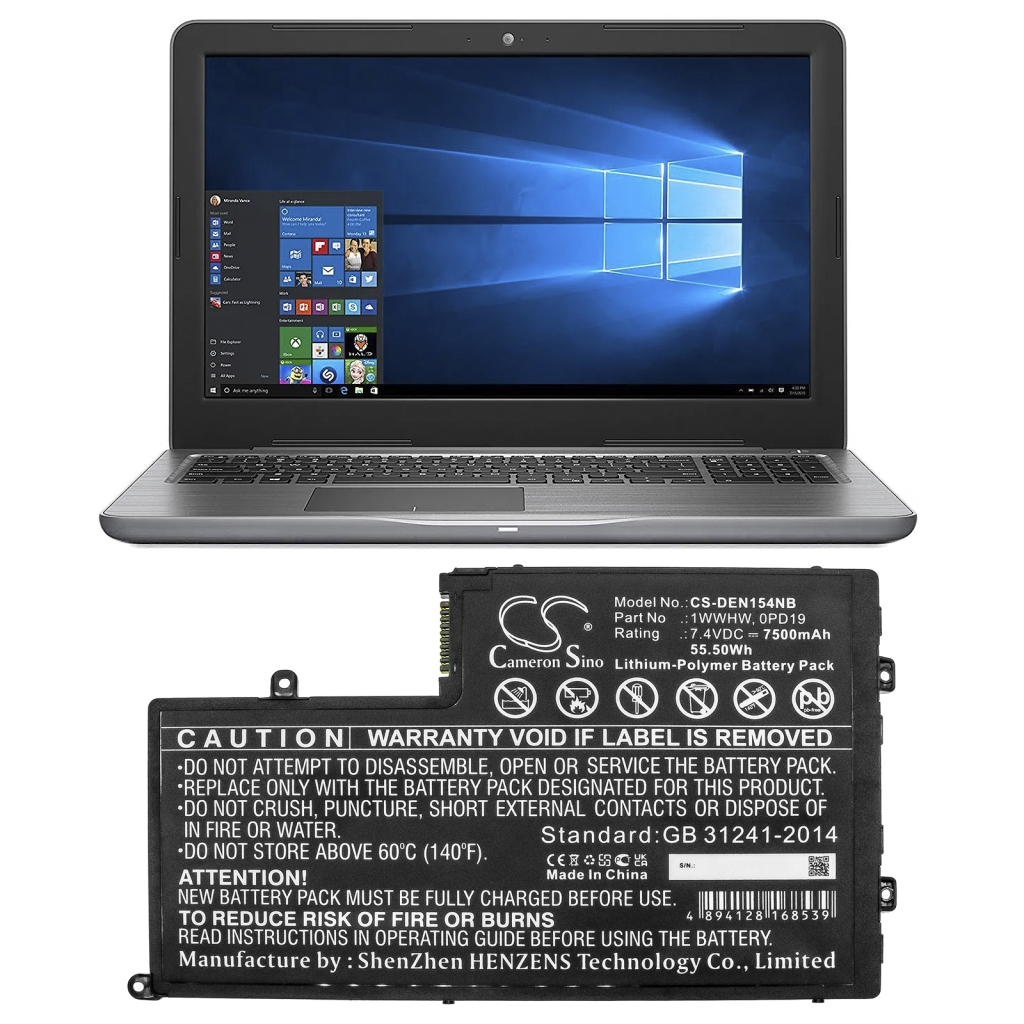 Laptop Akkus DELL Inspiron 5443