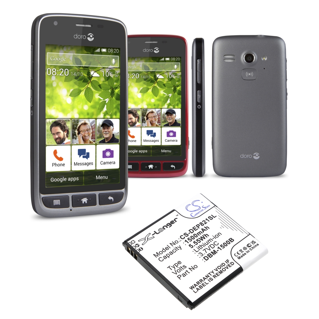 Handy Akkus Doro CS-DEP821SL