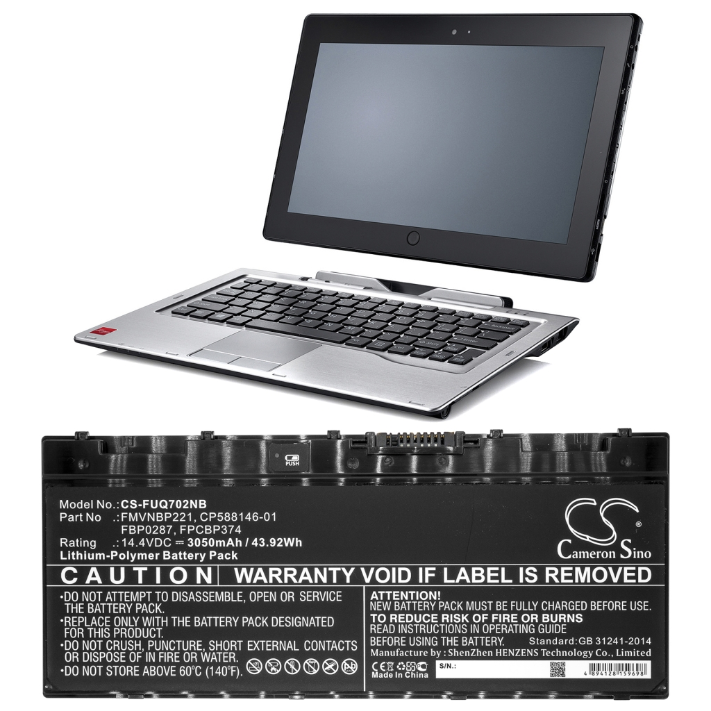 Laptop Akkus Fujitsu CS-FUQ702NB