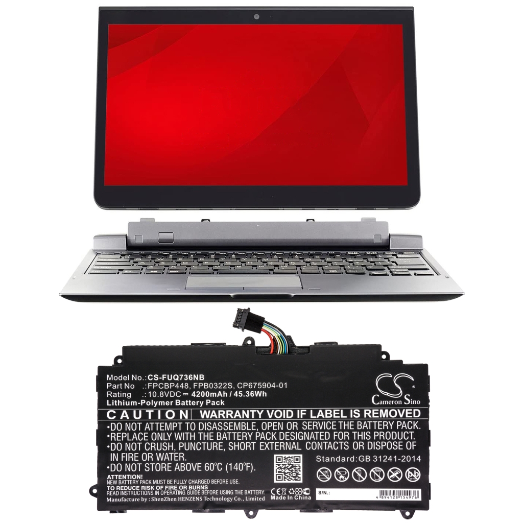 Laptop Akkus Fujitsu CS-FUQ736NB