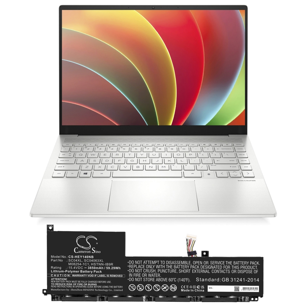 Laptop Akkus HP CS-HEY140NB