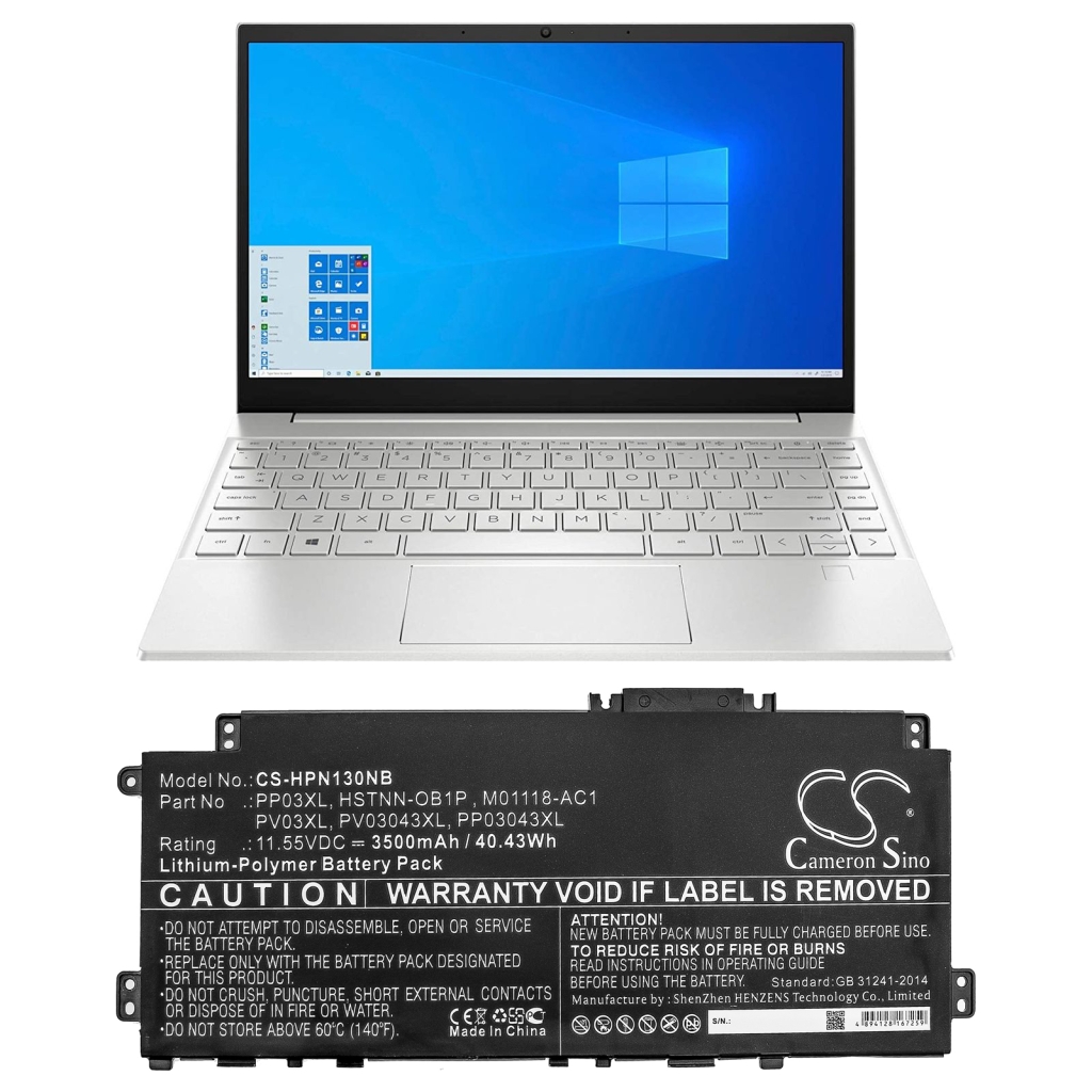 Laptop Akkus HP CS-HPN130NB