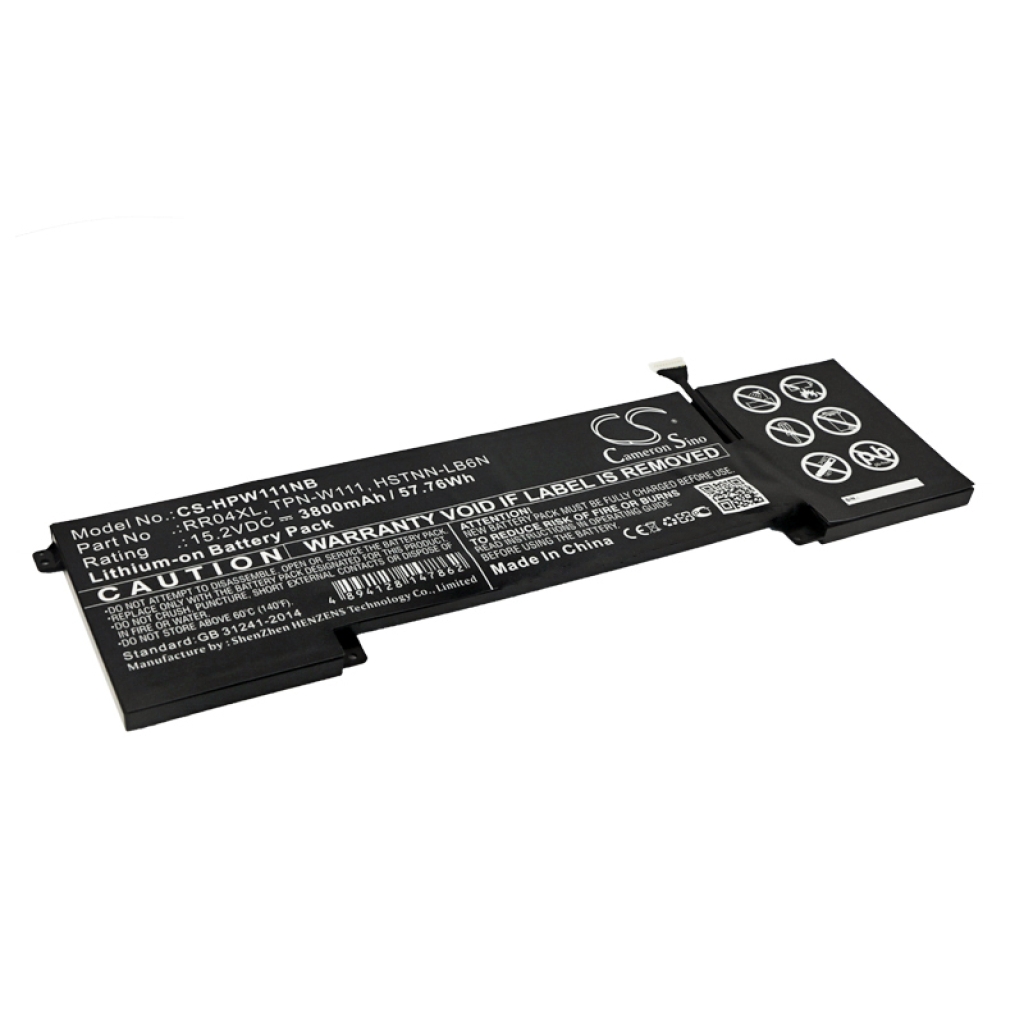 Kompatibler Ersatzakku für HP  RR04XL, K5C63PA