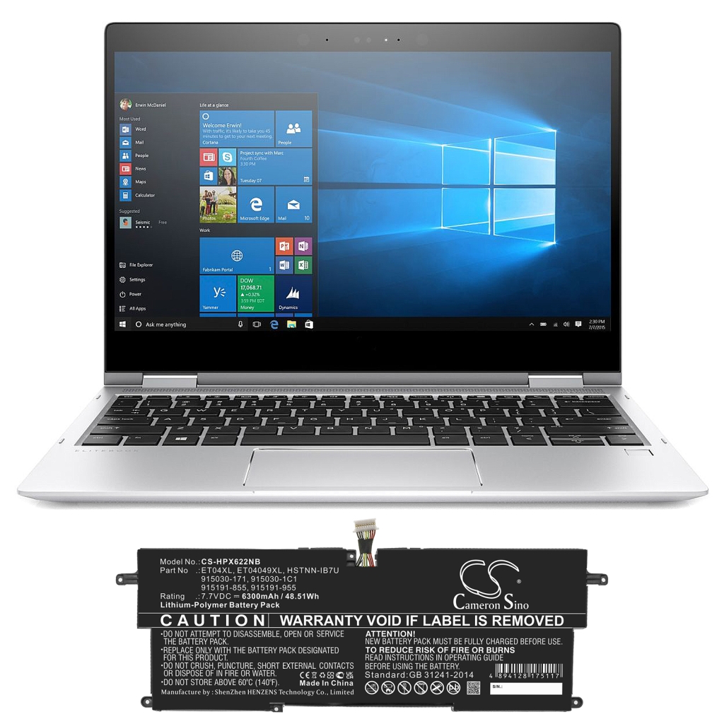 Laptop Akkus HP CS-HPX622NB