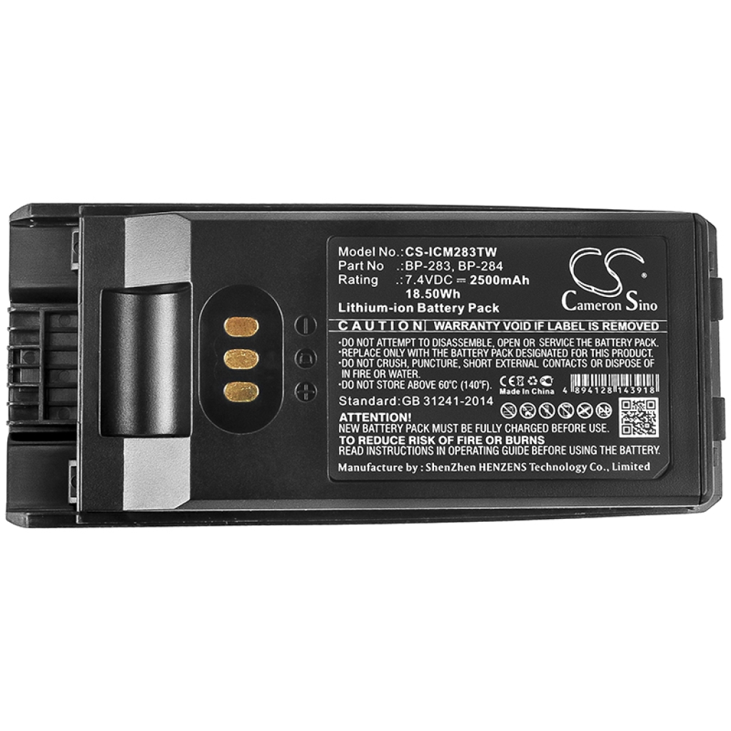 Walkie-Talkie Akkus Icom CS-ICM283TW