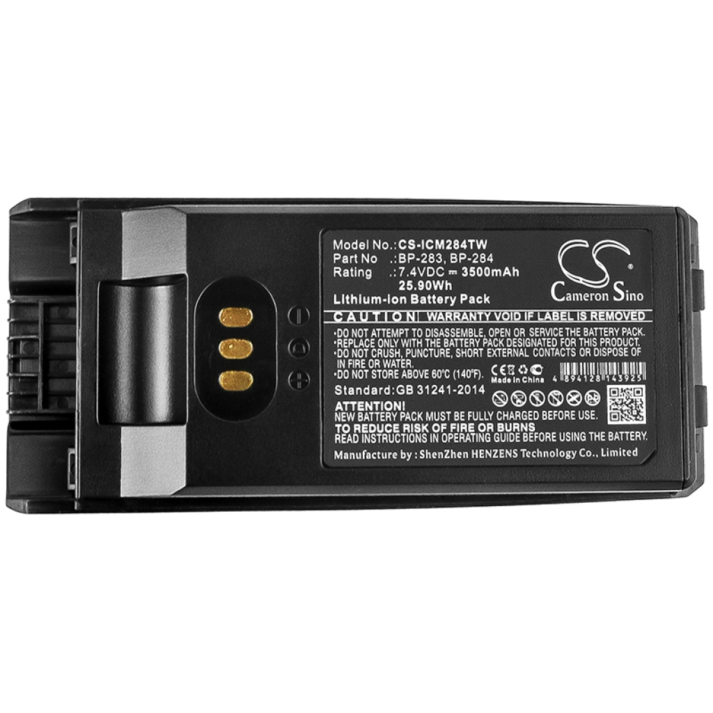 Walkie-Talkie Akkus Icom CS-ICM284TW