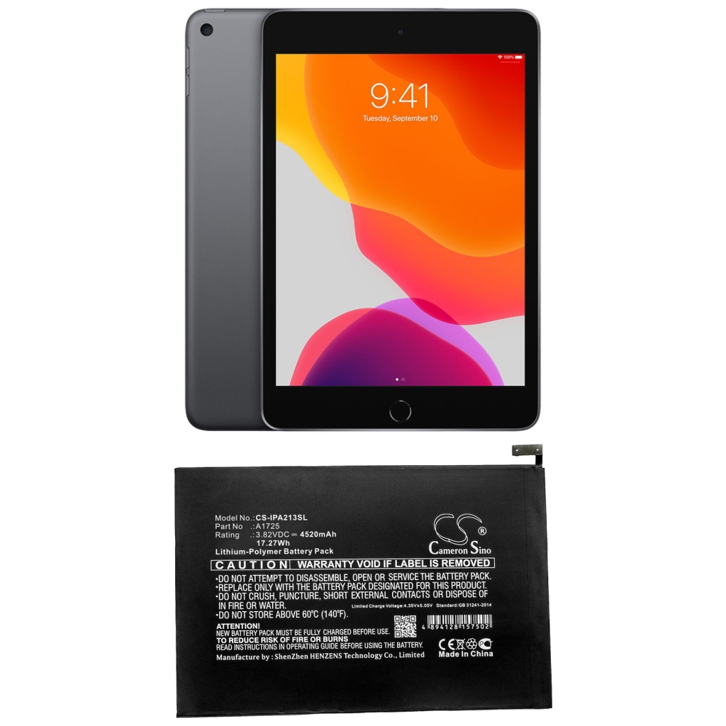 Tablet-PC Akkus Apple CS-IPA213SL