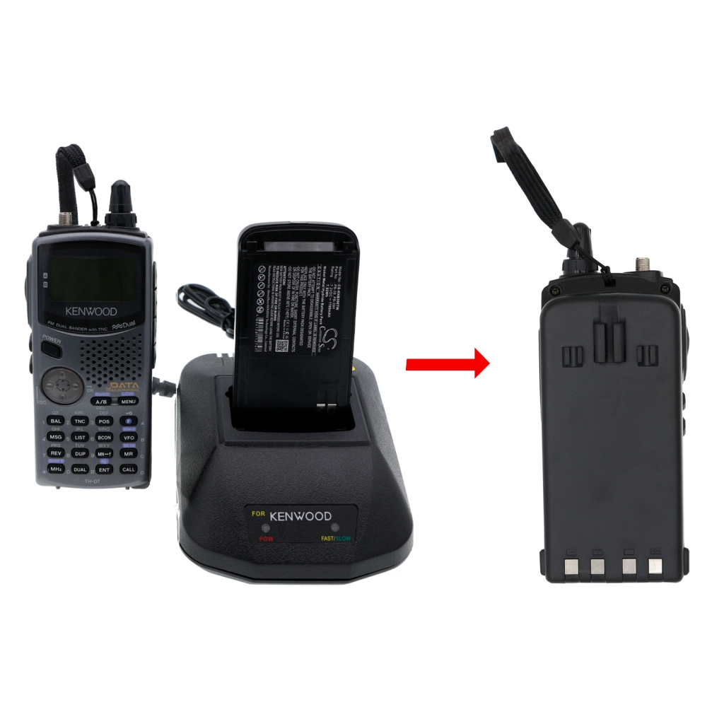 Walkie-Talkie Akkus Kenwood CS-KNB390TW