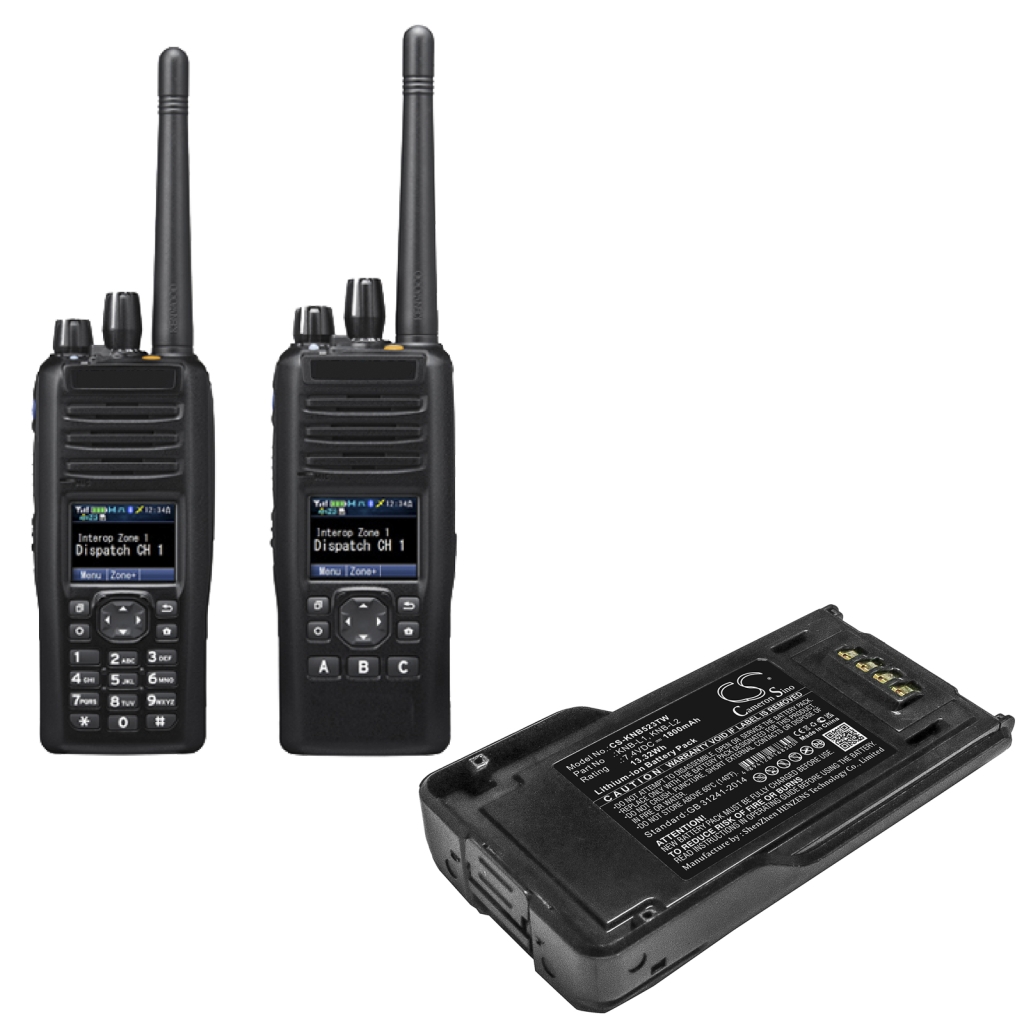 Walkie-Talkie Akkus Kenwood CS-KNB523TW