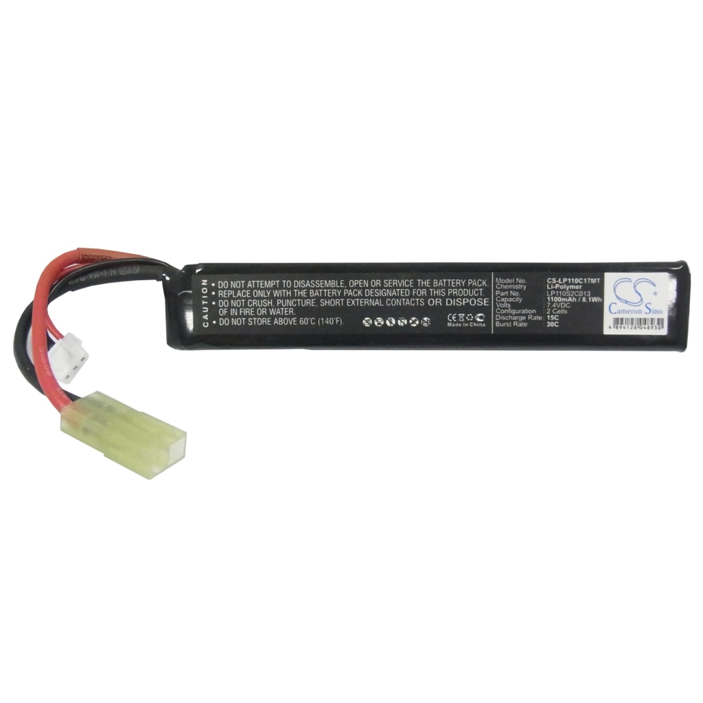 RC hobby batteries Airsoft guns CS-LP110C17MT