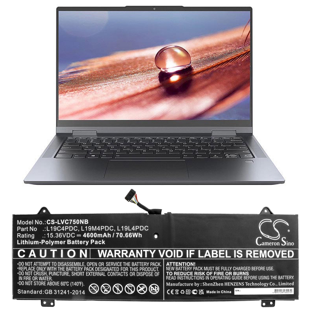 Laptop Akkus Lenovo CS-LVC750NB