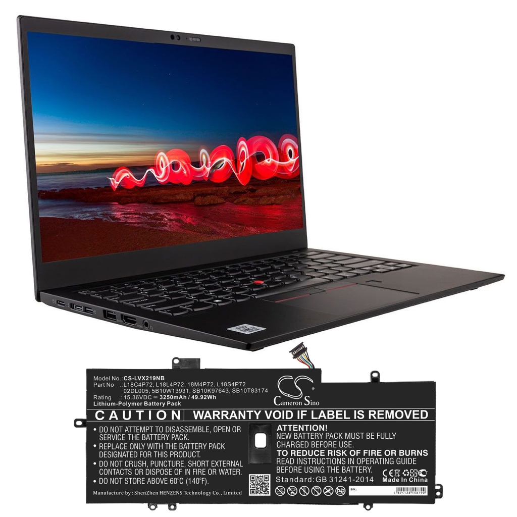 Laptop Akkus Lenovo CS-LVX219NB