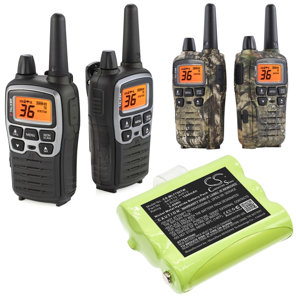 Walkie-Talkie Akkus Midland CS-MLT750TW