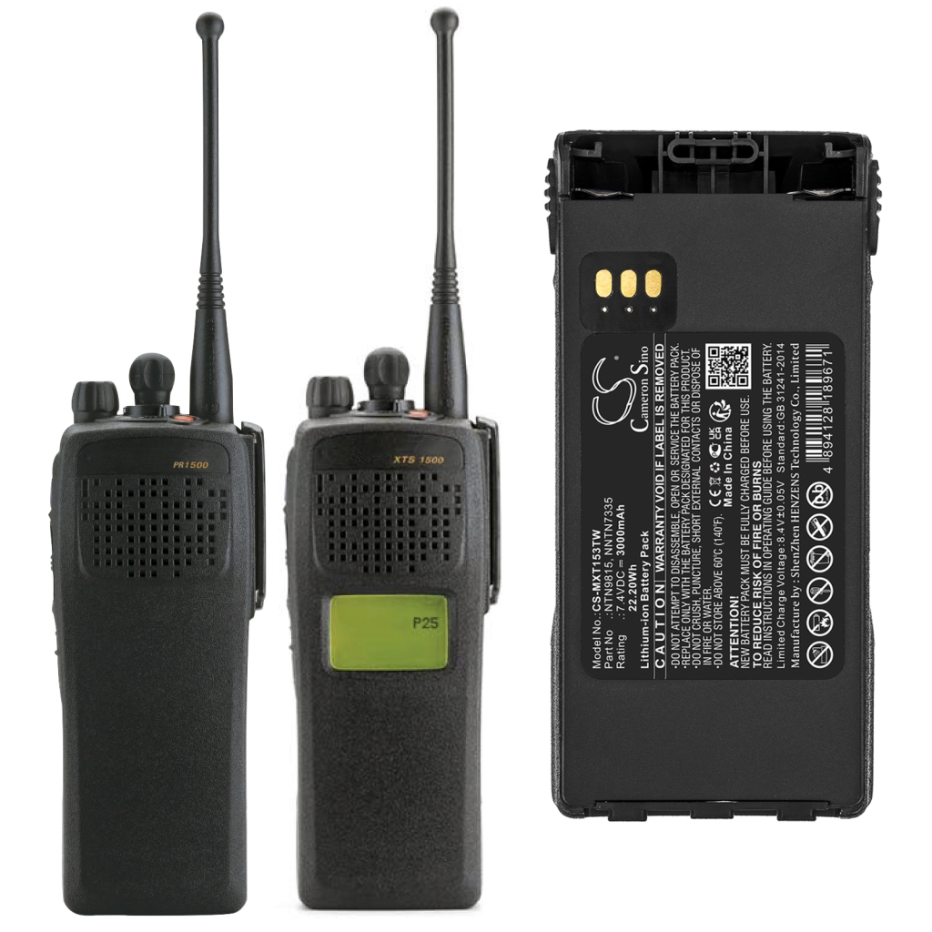 Walkie-Talkie Akkus Motorola CS-MXT153TW