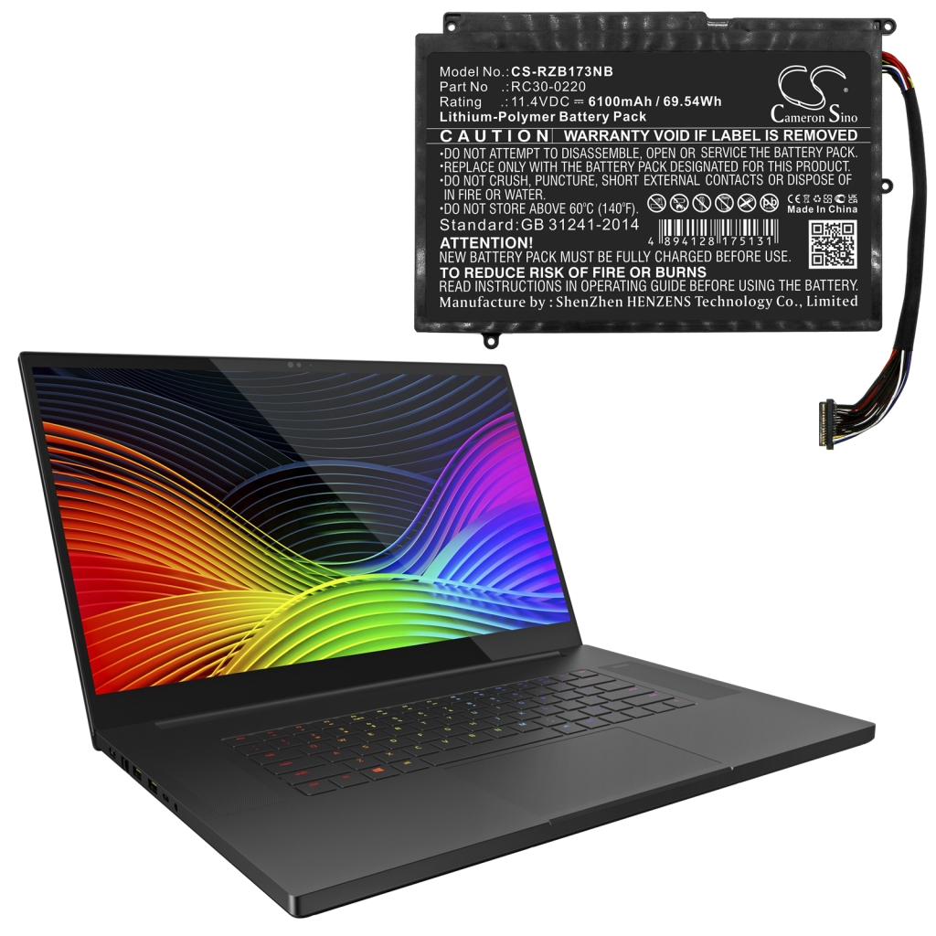 Laptop Akkus Razer CS-RZB173NB