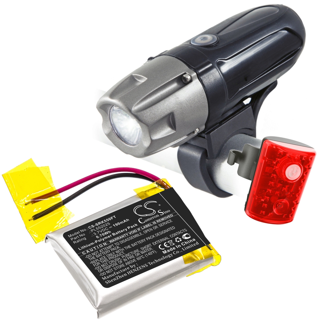 Lichtsystem Akkus Shark CS-SRK550FT