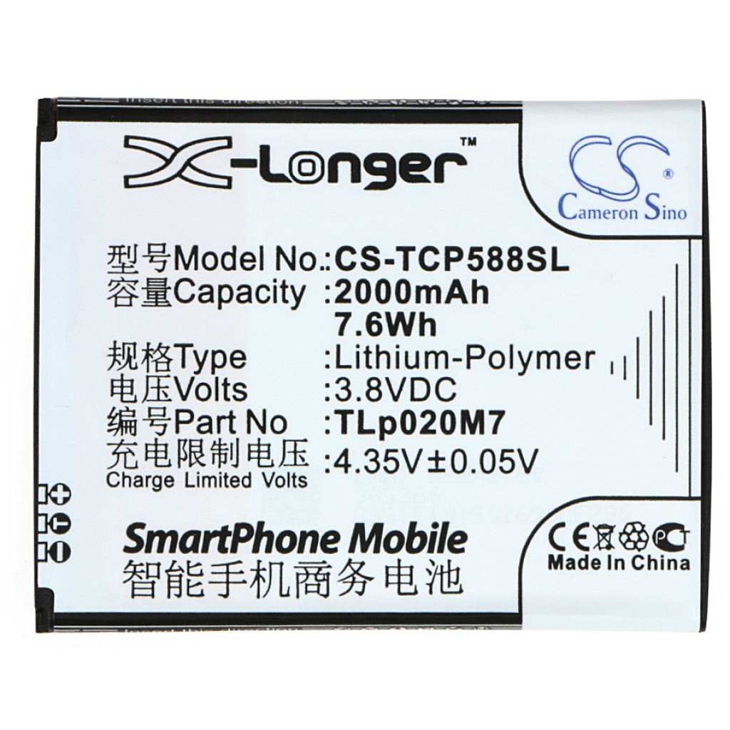 Handy Akkus TCL CS-TCP588SL