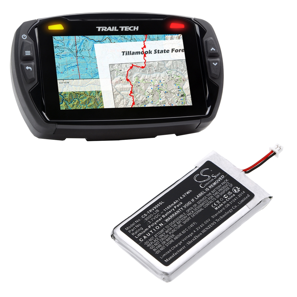 Navigationssysteme Akkus Trail tech CS-TRV900SL