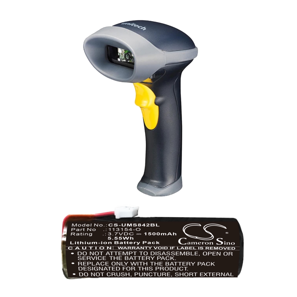 Barcode, Scanner Akkus Unitech CS-UMS842BL