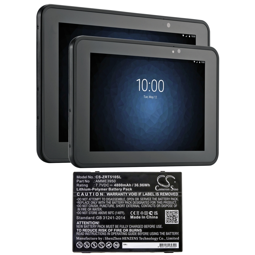 Tablet-PC Akkus Zebra CS-ZRT510SL